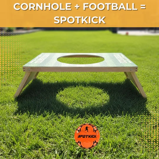 Custom Spotkick - Complete Set Eigen Design - Inclusief 2x boards / Voetbal / Draagtas Cornhole sets Spotkick