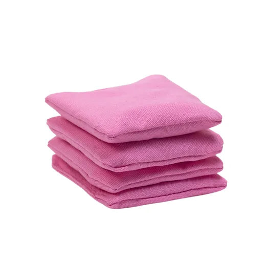 2x4 Cornhole Zakjes - Twee kleuren - Granulaat vulling - Wicked Wood Games Cornhole Bags Wicked Wood Games Roze Zwart