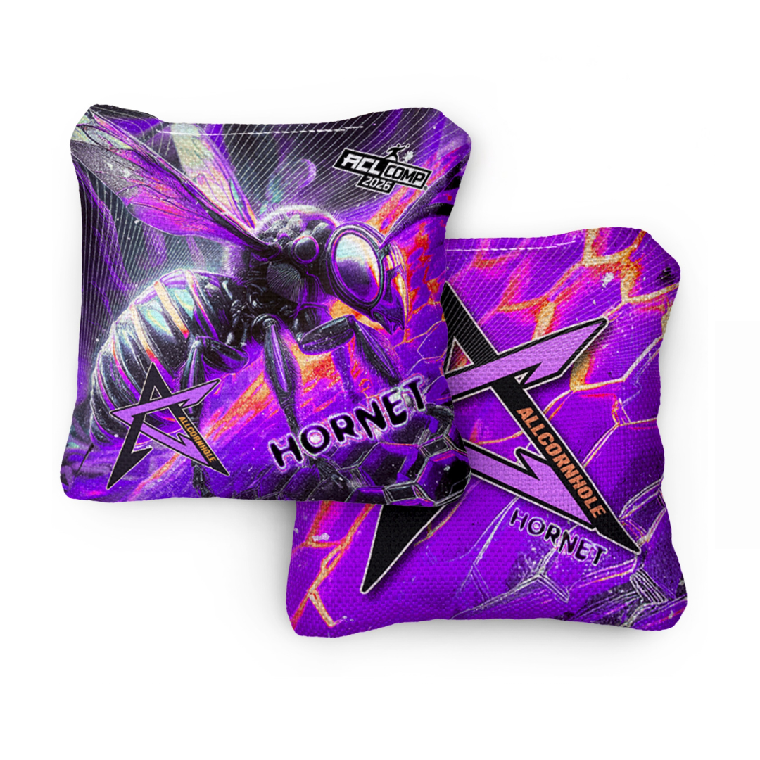 ALLCORNHOLE - HORNET 2026 - ACL COMP - 1x4 Cornhole Bags Cornhole Bags AllCornhole Purple