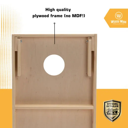 RAILS - Cornhole Set - 2 board / 2x4 zakjes Cornhole sets Wicked Wood Games