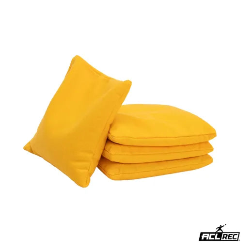 2x4 Cornhole Zakjes - Twee kleuren - Granulaat vulling - Wicked Wood Games Cornhole Bags Wicked Wood Games Geel Zwart