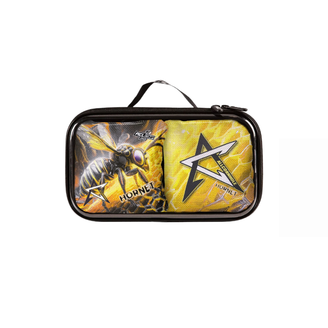 ALLCORNHOLE - HORNET 2026 - ACL COMP - 1x4 Cornhole Bags Cornhole Bags AllCornhole Yellow - Incl Hard Case