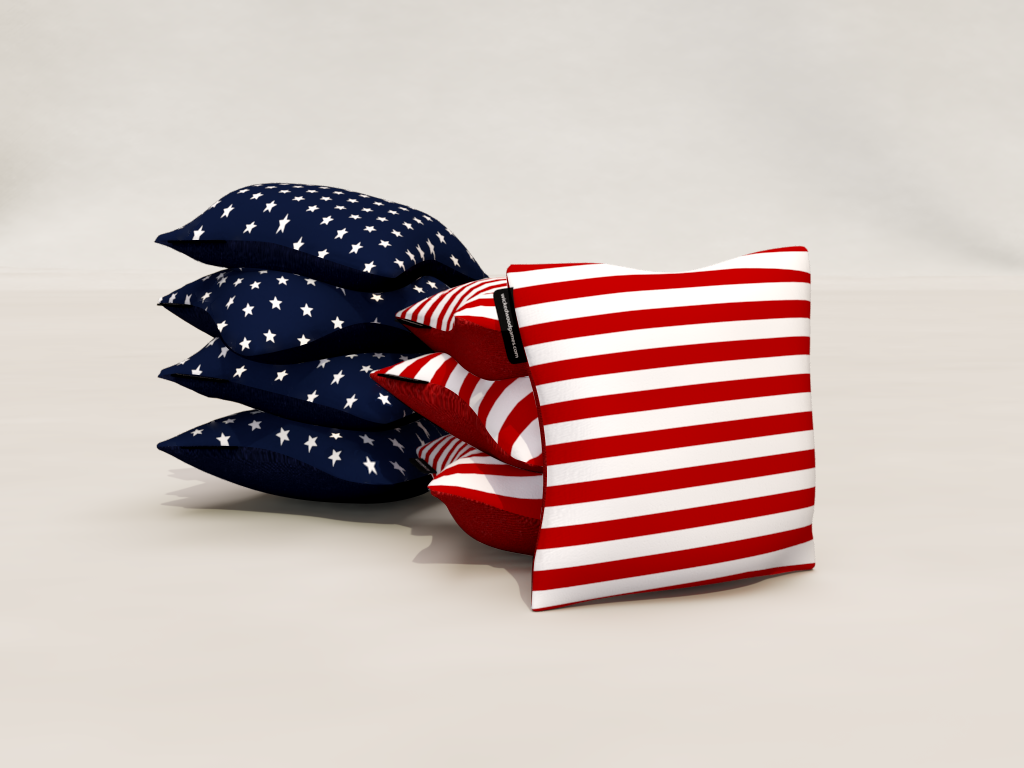 Cornhole Country Set - USA Package - 90x60cm Cornhole sets Wicked Wood Games